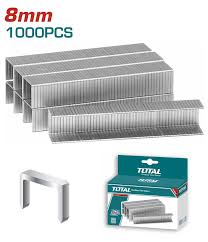 Agrafes 8 x 0.7mm Bte1000Pcs THT3981