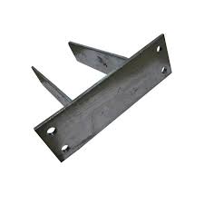 Ancre Poteaux 4 Trous a visser 91 mm P.U