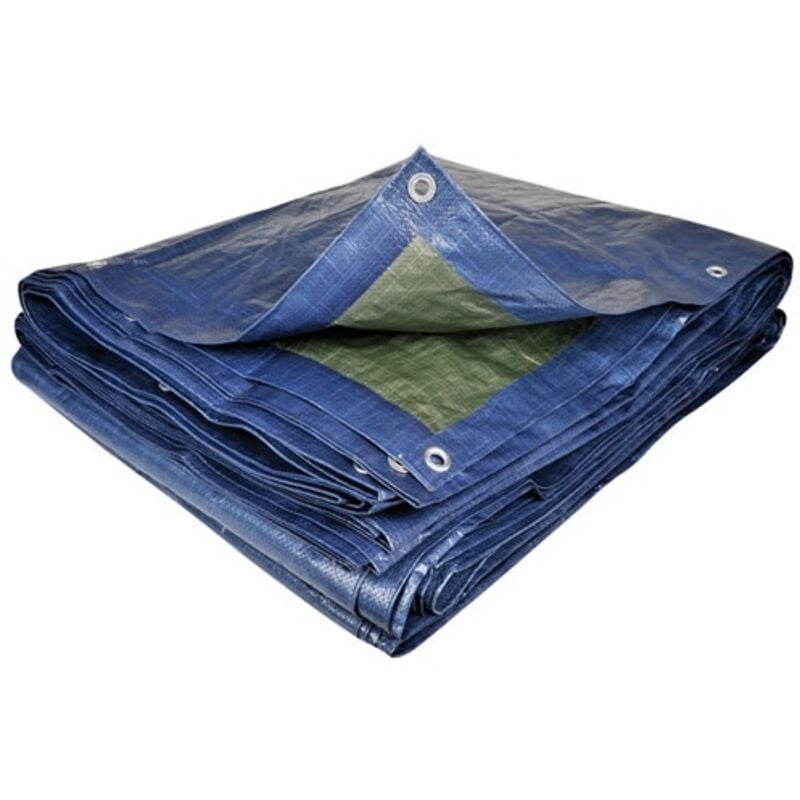 Bache Std Bleu Royal 4m x 5m 10 Pcs P.U 