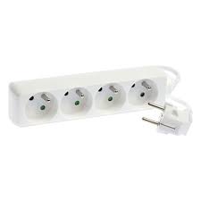 Bloc 4 Prises Sans Interrupteur 16A NF