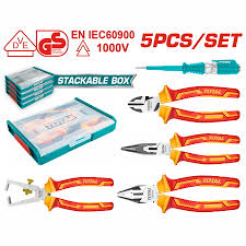 Coffret Outillage Isolé 5Pcs Pinces, Tournevis Testeur THKTV02P051