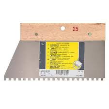 Couteau Colle Dents Carrées 20x6mm /5