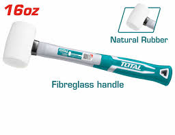 Maillet Caoutchouc Blanc 450gr M/Fibre THT761636