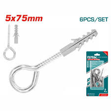 Piton Fermé Carte 6Pcs 5x75mm WJSPK5022