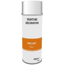 Bombe Decor Blanc Brillant Spray 520cc 400ml CT6 FM