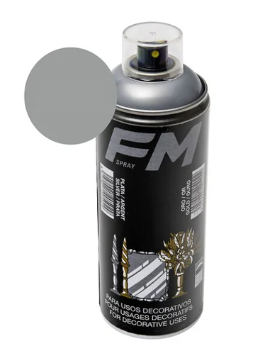 [FM-422921000000] Bombe Decor Argent Spray 520cc 400ml CT6 FM