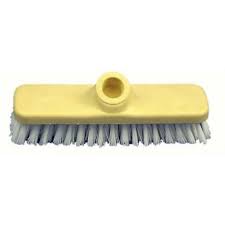 [BRO-2304] Brosse Lave Pont Polypro Blanc Douille Integree