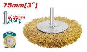 [TOT-TAC34031] Brosse Metal Circulaire Meuleuse 75mm TAC34031