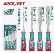 [TOT-THT41K0401] Ciseau a Bois S/Carte N°6-12-19-25mm/L19mm THT41K0401