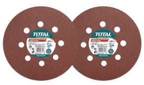 [TOT-TAC731501] Disque Abrasif Ponceuse Orbitale Ø150mm 3xP80/2xP120 5Pcs TAC731501