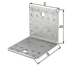 [POL-4772000146106] Equerre de Connection  60 x 60 x 40 x 2.5-50Pcs P.U