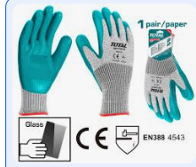 [TOT-TSP1706-XL] Gant De Securite Paume Latex Anti Coupure TSP1706-XL P.U