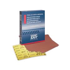 [SAI-SAITACSGR180] Papier Waterproof Corindon Rouge Metal/Bois 230x280 ARC GR180 P.U