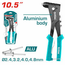 [TOT-THT32108S] Pince A Rivet 260mm 10,5" Ø2.4mm, 3.2mm,4mm,4.8mm THT32108S