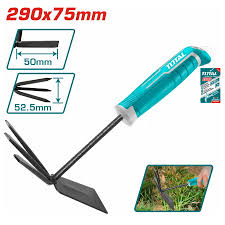 [TOT-THGT979K] Rateau De Jardin 3 Dents Avec Pioche 290mm THGT979K