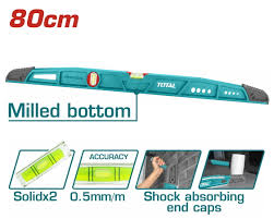 [TOT-TMT221806] Niveau Allu Trapeze 80cm/2Bulles TMT221806