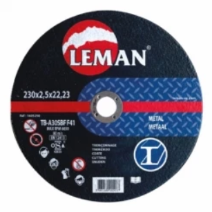 [LEM-233.10.25] Disque Tranco Mat/Pierre 230x3.0x22.23md Leman